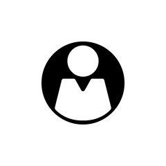 user man icon. Signs and symbols can be used for web, logo, mobile app, UI, UX