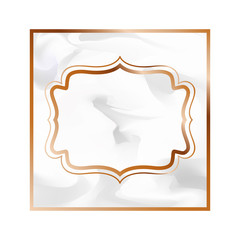 victorian golden with frame icon