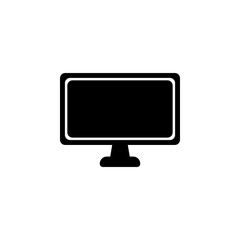 computer monitor icon. Signs and symbols can be used for web, logo, mobile app, UI, UX