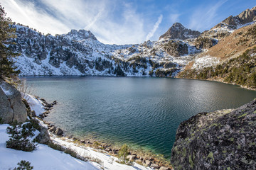 Gerber valley, national park of Aigüestortes i Estany de Sant Maurici, Lérida, Catalonia, Spain