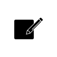 pen, pencil icon. Signs and symbols can be used for web, logo, mobile app, UI, UX