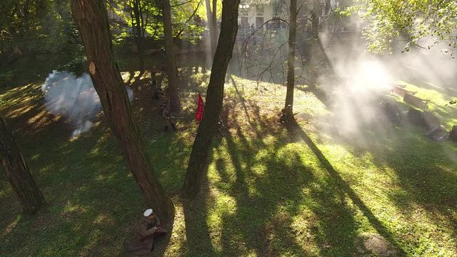 Reconstruction of battle