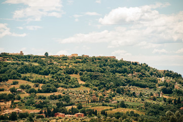 Beautiful landscape of Massa Marittima area, Province of Grosseto, Tuscany, Italy