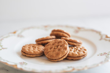 Girl Scout Dosidos Peanut Butter Cookies