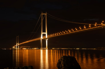 Osman Gazi Bridge (Izmit Bay Bridge). Izmit, Kocaeli, Turkey