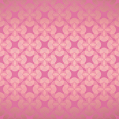 Seamless abstract pattern. Texture in red and golden colors.