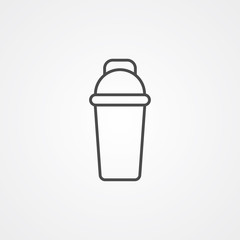 Shaker vector icon sign symbol