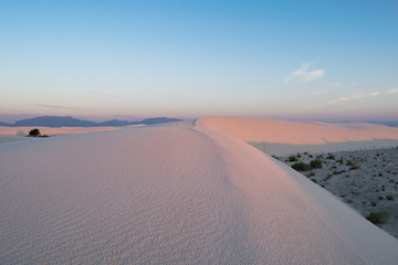 Sunrise at White Sands