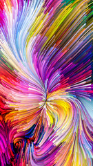 Colorful Paint Particles