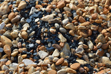 Pebbles on Beach