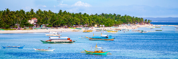 Fototapeta premium Colorful Boats