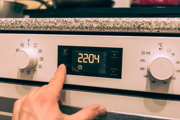 oven dial time set