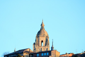 Segovia church tower