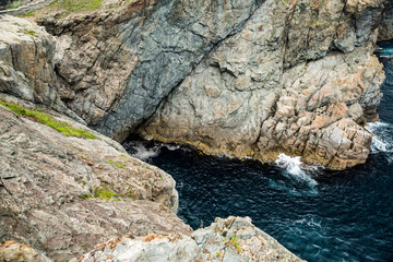 rocks in water