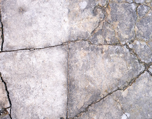 gray cracked cement full frame