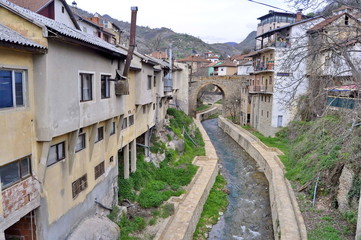 Fototapeta na wymiar Old Bridge in Kratovo, Macedonia