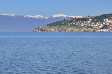Fototapeta premium A View of Ohrid Lake, Macedonia