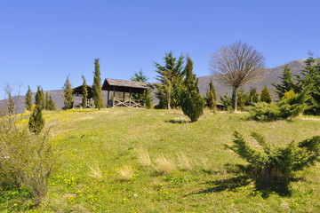 Fototapeta premium A View of Ohrid Lake, Macedonia