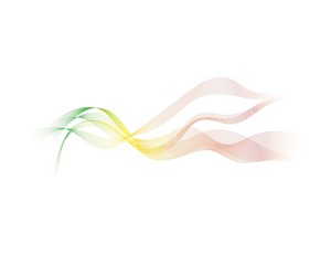 Wave line illustration design