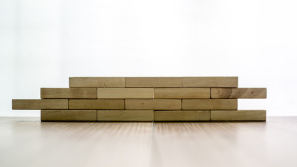 Wooden toys for creating imagination