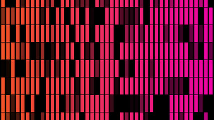 Abstract background with animation of flicker particles