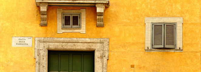 Fototapeta na wymiar Panorama - Rome architeture