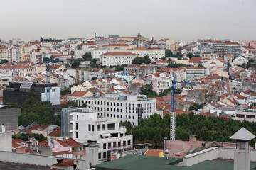 Fototapeta na wymiar Alte Gebäude in Lissabon Portugal