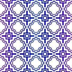 Fototapeta na wymiar Modern geometric Seamless Pattern. Decorative Texture For Wallpaper, Invitation, Fabric. Vector Illustration. Purple Color.