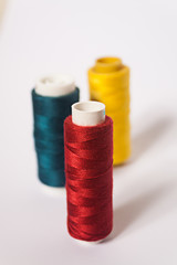 variety of colorful threads