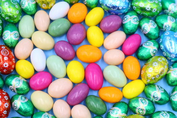 Colorful Easter Composition