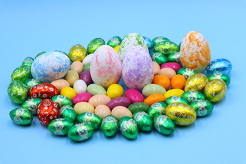 Colorful Easter Composition