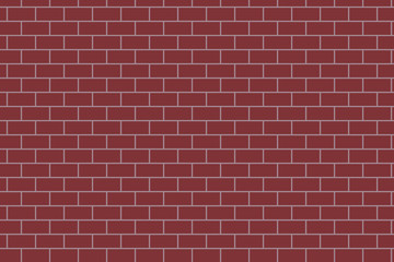 Brick background material. Simple pattern. Brown. レンガの背景素材　シンプルパターン　茶色