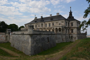 Fototapeta na wymiar castle in Ukraine
