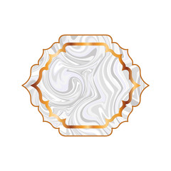 elegant frame victorian isolated icon