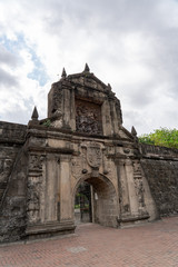 Fototapeta na wymiar Inside view of Fort Santiago, Intramuros, Manila, Philippines