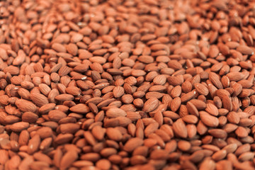 background of almond