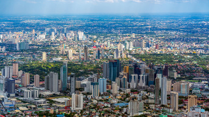 Skyscrapers at Makati, Manila, Philippines