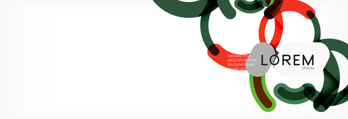 Circular lines design background