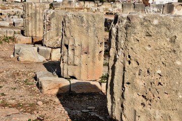 Colonnade Ruins, Snactuary of Aphrodite, Cyprus