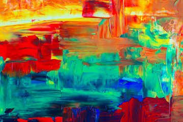 Obraz na płótnie Canvas abstraction art oil paints canvas painting grunge color macro background
