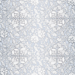 Seamless luxury pattern with flowers. Floral pattern for invitations, cards, print, gift wrap, manufacturing, textile, fabric, wallpapers 