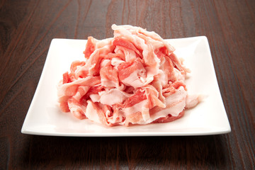豚バラしゃぶしゃぶ用肉