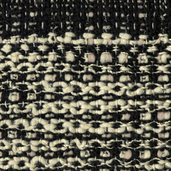 Handwoven woolen fabric with pattern