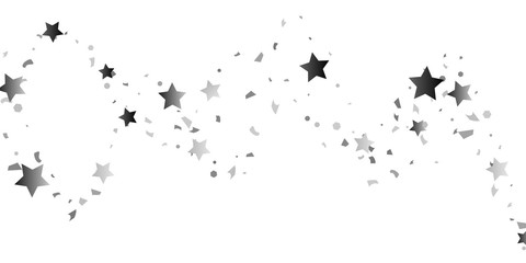 
Silver glitter confetti