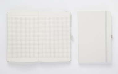 notebook at white background