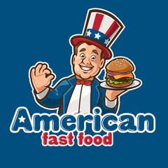 american fast food logo
