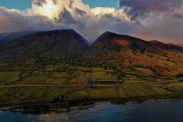 Maui & Big Island - Hawaii from above
