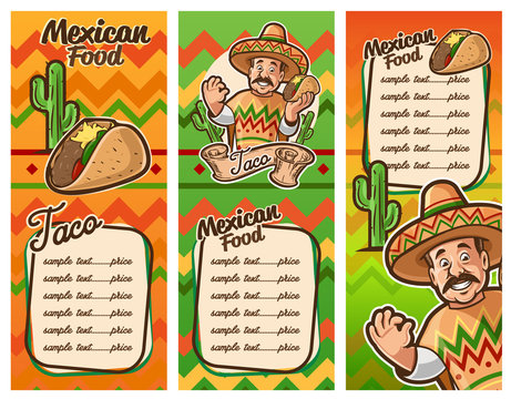 menu mexican food