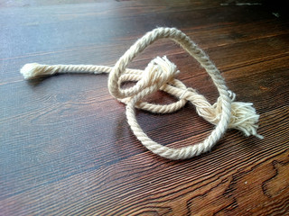 Obraz premium Natural cotton rope