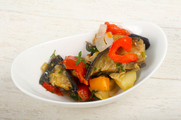 Steamed vegetables